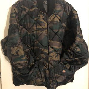 Camo Diamond Quilted Jacket
